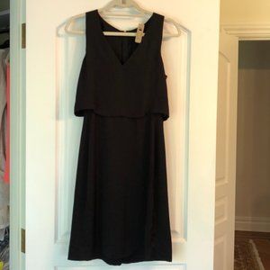 Madewell Black Layered Dress